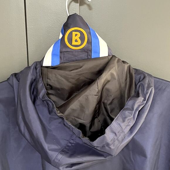 Bogner Active Hooded Ski Snowsuit Navy Wind Water Resistant Microfiber Mens 40 - Picture 7 of 16